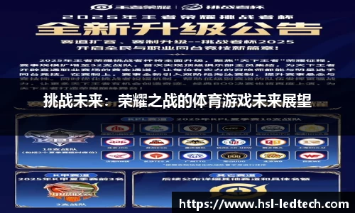 挑战未来：荣耀之战的体育游戏未来展望